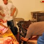 From "The Six Sided Man". On the left is director Sebastian Pacher.<br />I'm in the bin. Literally. 